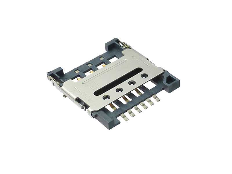 翻蓋式6P1.5/1.8H卡座