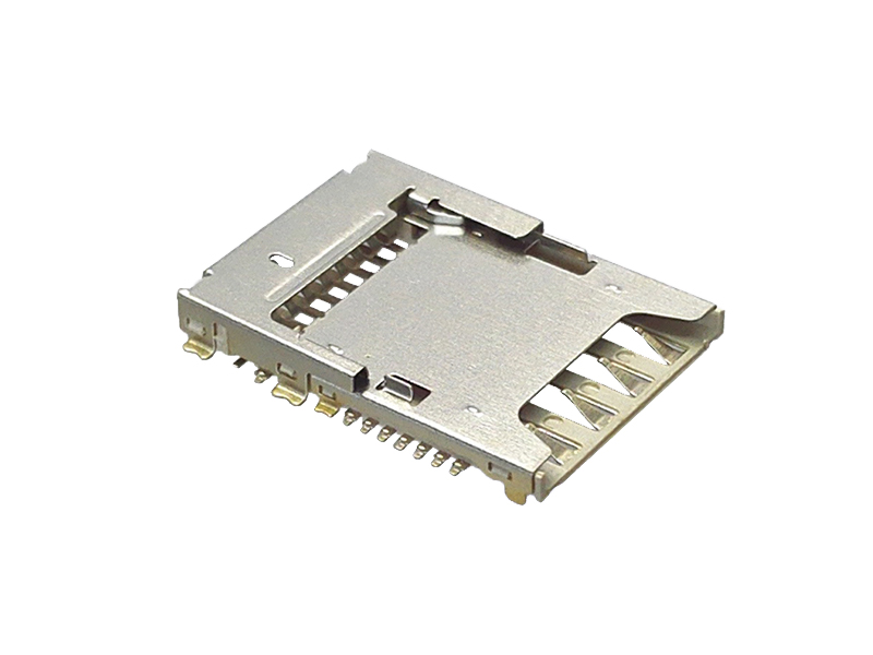 堆疊二合一 SIM+TF卡座