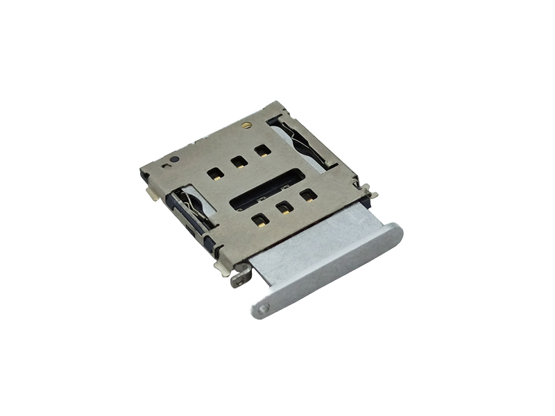 卡托式6P 1.5H 帶偵測(cè)卡座