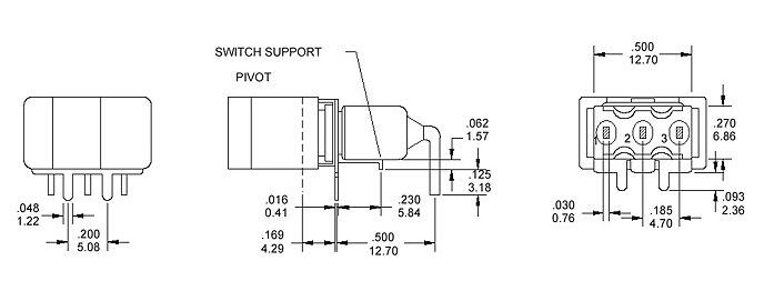 RS8-102R3鈕子開關(guān)圖紙