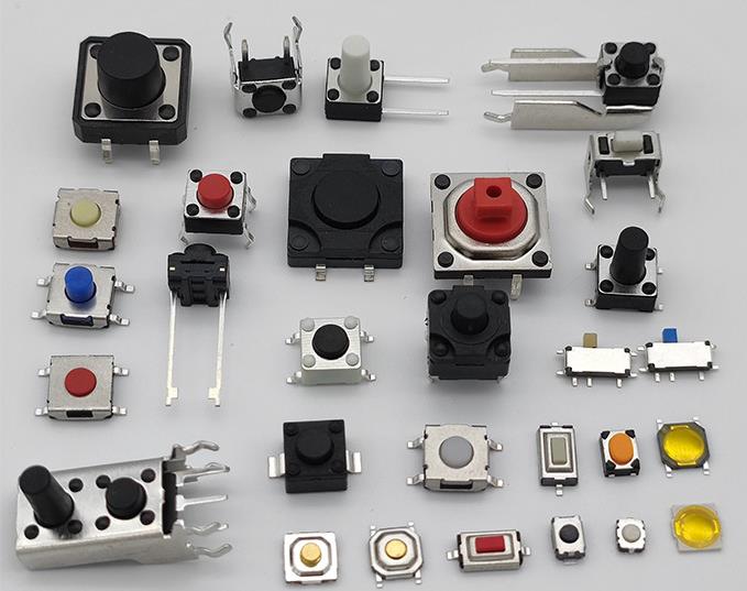 輕觸開關底部開裂原因